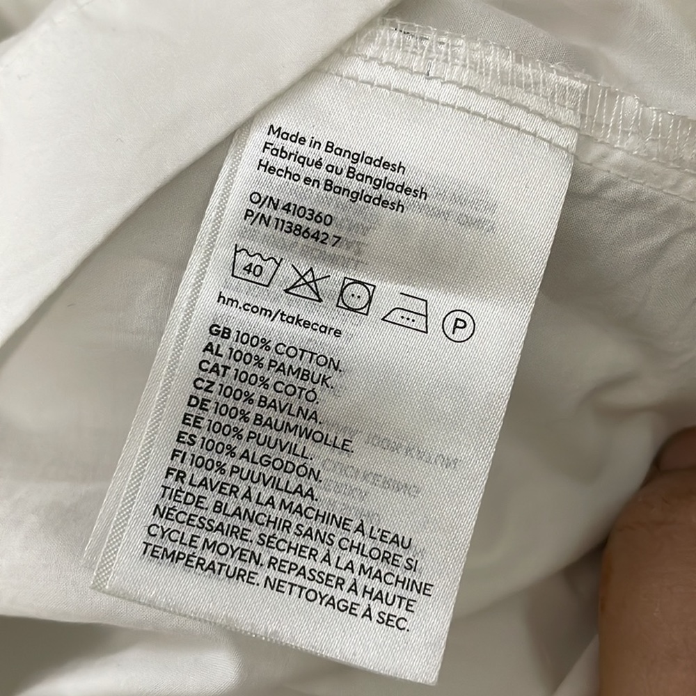 H&M oversized shirt | NWT - Picture 11 of 11